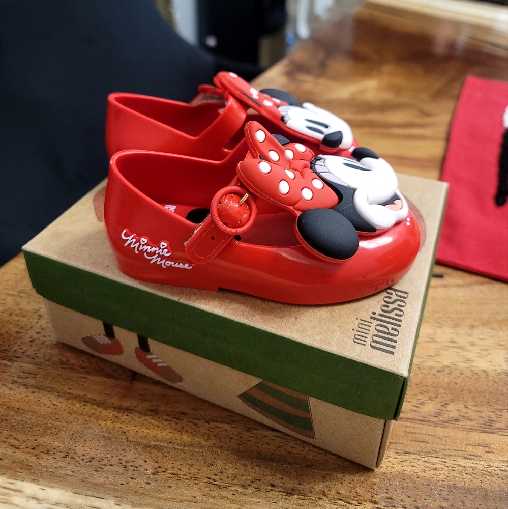 Mini mouse, Mini Melissa shoes size #7
